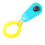 Himmelblauer ABS-Hundetrainings-Clicker mit Quietschen Universeller Ring 14