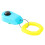 Himmelblauer ABS-Hundetrainings-Clicker mit Quietschen Universeller Ring 3