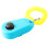 Himmelblauer ABS-Hundetrainings-Clicker mit Quietschen Universeller Ring 16