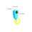 Himmelblauer ABS-Hundetrainings-Clicker mit Quietschen Universeller Ring 2