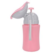 Pink leichter Kinderurinal 250 ml tragbarer Topf für Mädchen