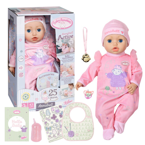 Baby Annabell Active Annabell Interactive Doll 43cm