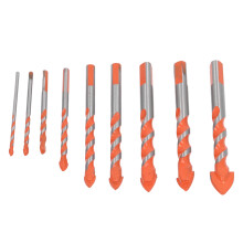 9Pcs Masonry Drill Bits Set Cemented Carbide Industrial Strength Carbide Tip for Wood Ceramic Tile Plastic Glass