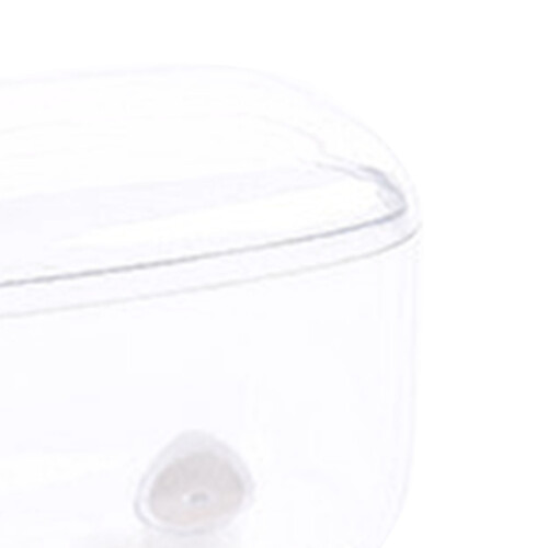 Schaf-Design Transparenter Kunststoff-Wattestäbchen-Behälter, 150 g 2