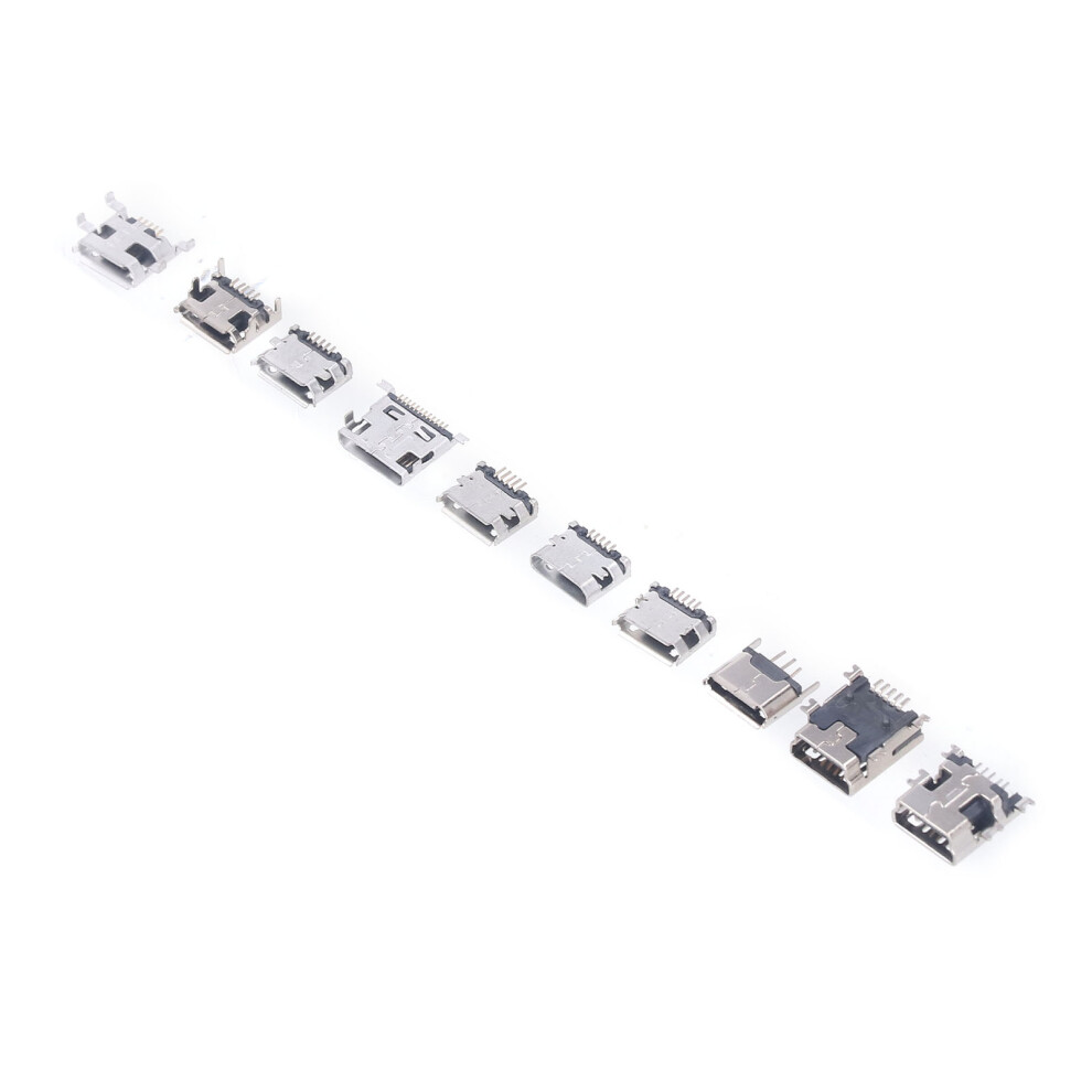 100Pcs Micro MINI USB Female Plug Connector USB Jack Connector for Household Appliance-image-OPC-PHS5DSJ-NEW