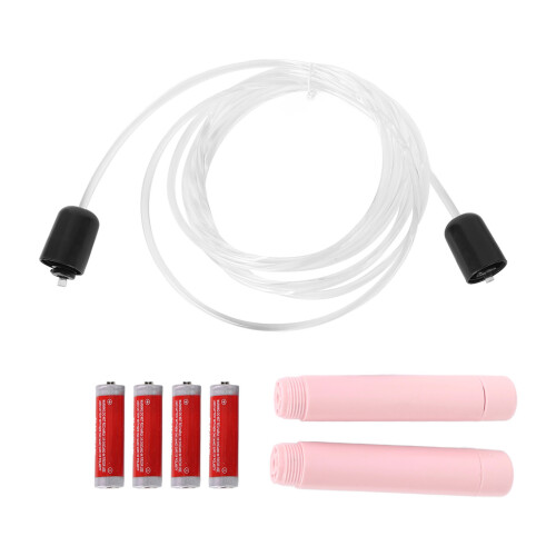 RGB-LED-Springseil: Leichtes Rosa, 2800 mAh AA-Batterien 1