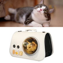 Große atmungsaktive Tiertransporttasche für Katzen (bis zu 4 kg) & kleine Hunde (bis zu 2,5 kg)