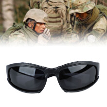 Motorrad-Polarisierte Brille Militärglas für Fahrten, CS, Schießen, Winddicht