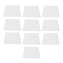 10pcs 14 Count Embroidery Fabric 12x12in DIY White Soft Cross Stitch Fabric Embroidery Fabric Cotton for Needlework