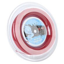 TS 4G 200m Polyester-Tennisschnur Rolle - Rot 1,25 mm für Fitness & Outdoor