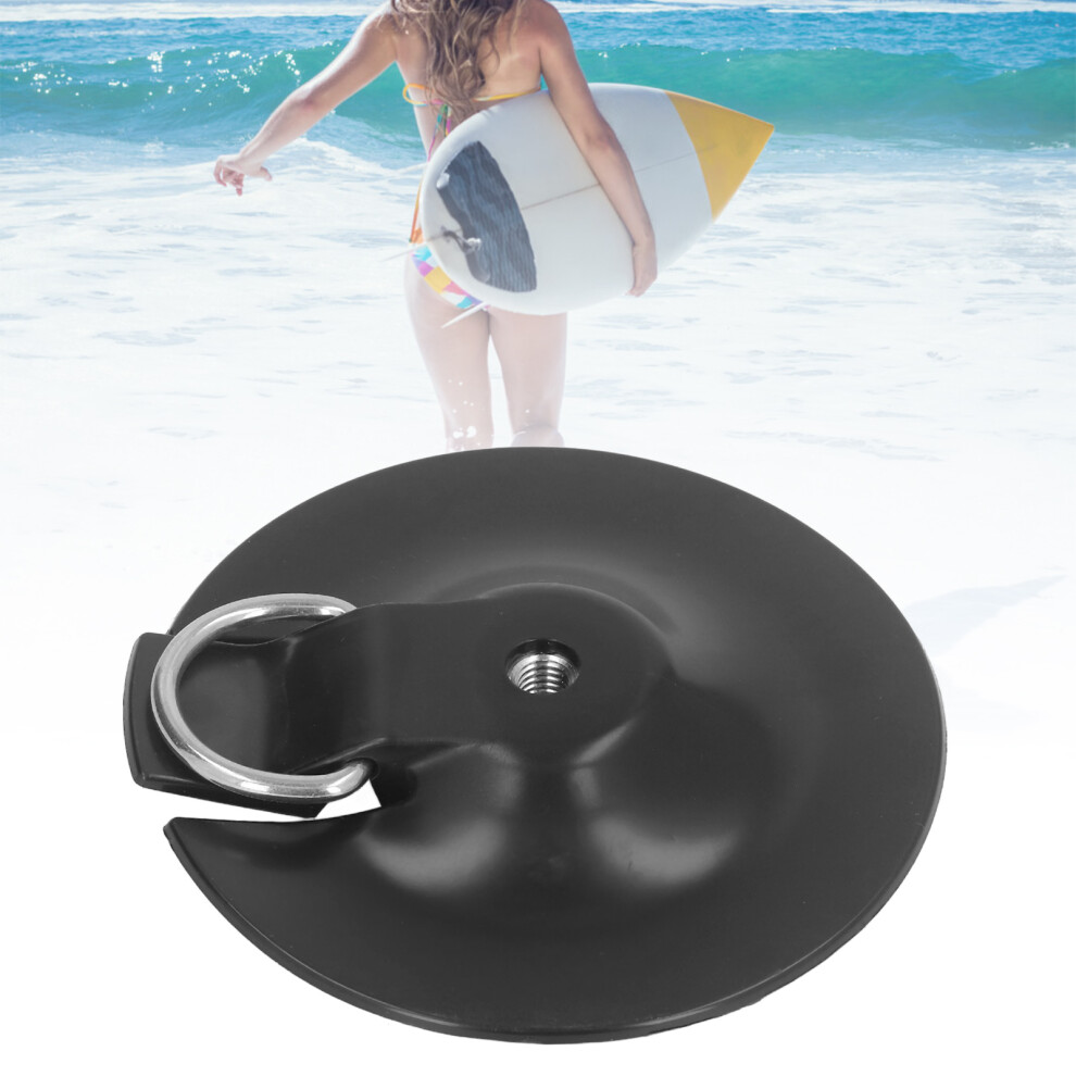 Surfboard Camera Mount Base With D Ring Pvc Stable Surfboard Camera Base Holder Stand Fixed Bracket For Outdoor Sports Black 4121317660759
