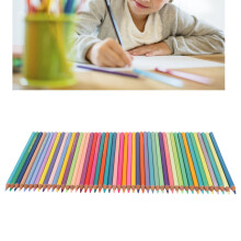 Helle, leuchtende 48-Mehrfarbige Vollholz vorgespitzte Buntstifte für Kinder & Anfänger