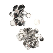 56MM Metall-Rückseite-Button-Teile, 100 Sets für Badge-Handwerk, DIY und glatte Oberfläche