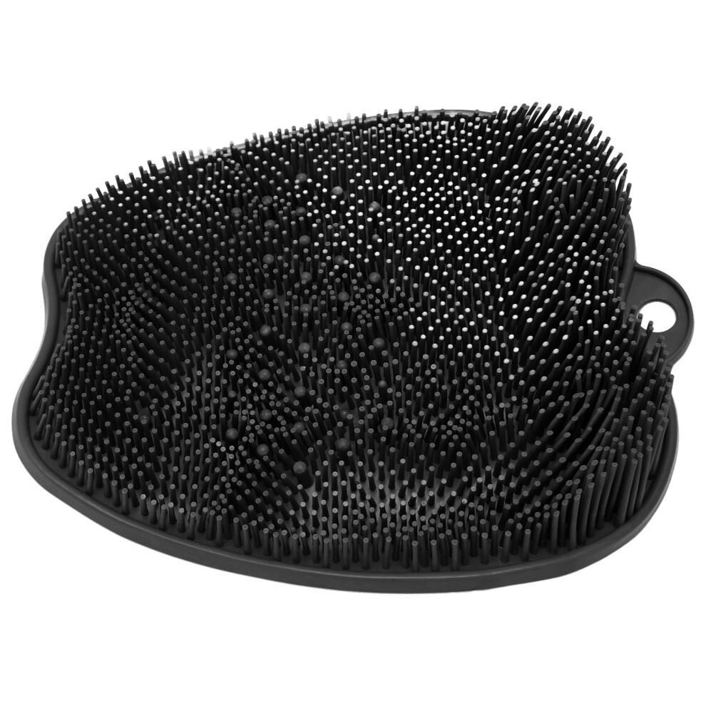 Shower Foot Massager Scrubber Improve Foot Circulation Reduce Foot Pain Soothe Tired Achy Feet Shower Foot Scrubber Mat Black