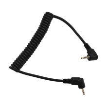 2,5 mm männlich zu männlich gewickeltes Blitz-Sync-Kabel für Olympus EM-Serie Kameras
