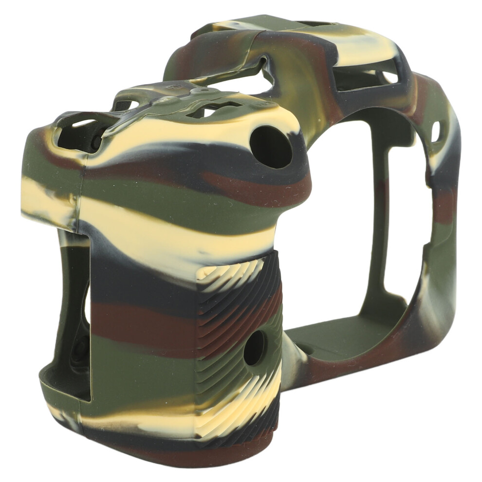 Soft Silicone Camera Case Anti Slip Silicone Protectiive Cover For R7 Digital Camera Camouflage 4611317662582
