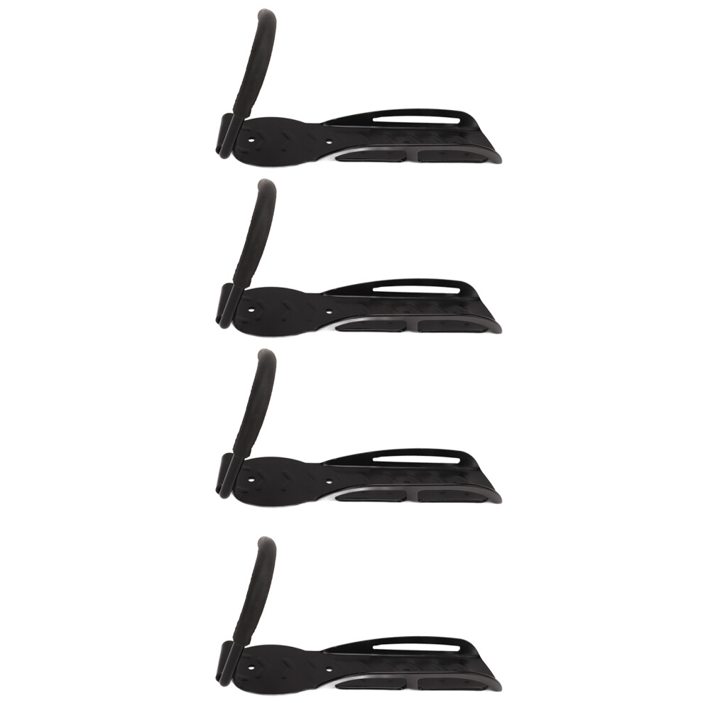4Pcs Wall Mount Vertical Bike Hook Holds Up to 66lbs Steel Wall Mount Vertical Bike Hanger Rack for Indoor Garage Shed