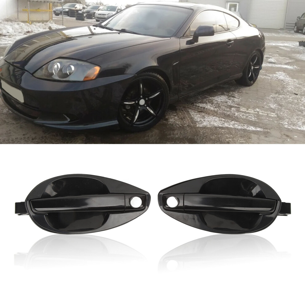 1Pair Outside Door Handle 82650 2C000 Outside Left Right Door Handle Replacement For Hyundai Tiburon 2003Â2008 5071317664785