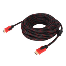 49ft HD Multimedia Interface Kabel 1080p, Schwarz & Rot, Flexibel