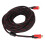 49ft HD Multimedia Interface Kabel 1080p, Schwarz & Rot, Flexibel 15