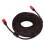 49ft HD Multimedia Interface Kabel 1080p, Schwarz & Rot, Flexibel 13