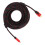 49ft HD Multimedia Interface Kabel 1080p, Schwarz & Rot, Flexibel 12