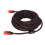 49ft HD Multimedia Interface Kabel 1080p, Schwarz & Rot, Flexibel 16