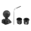 1 Inch Ball Head Navigation Mounting Bracket Rear View Mirror Frame Fixing Support for Ram Bracket/Phone 4