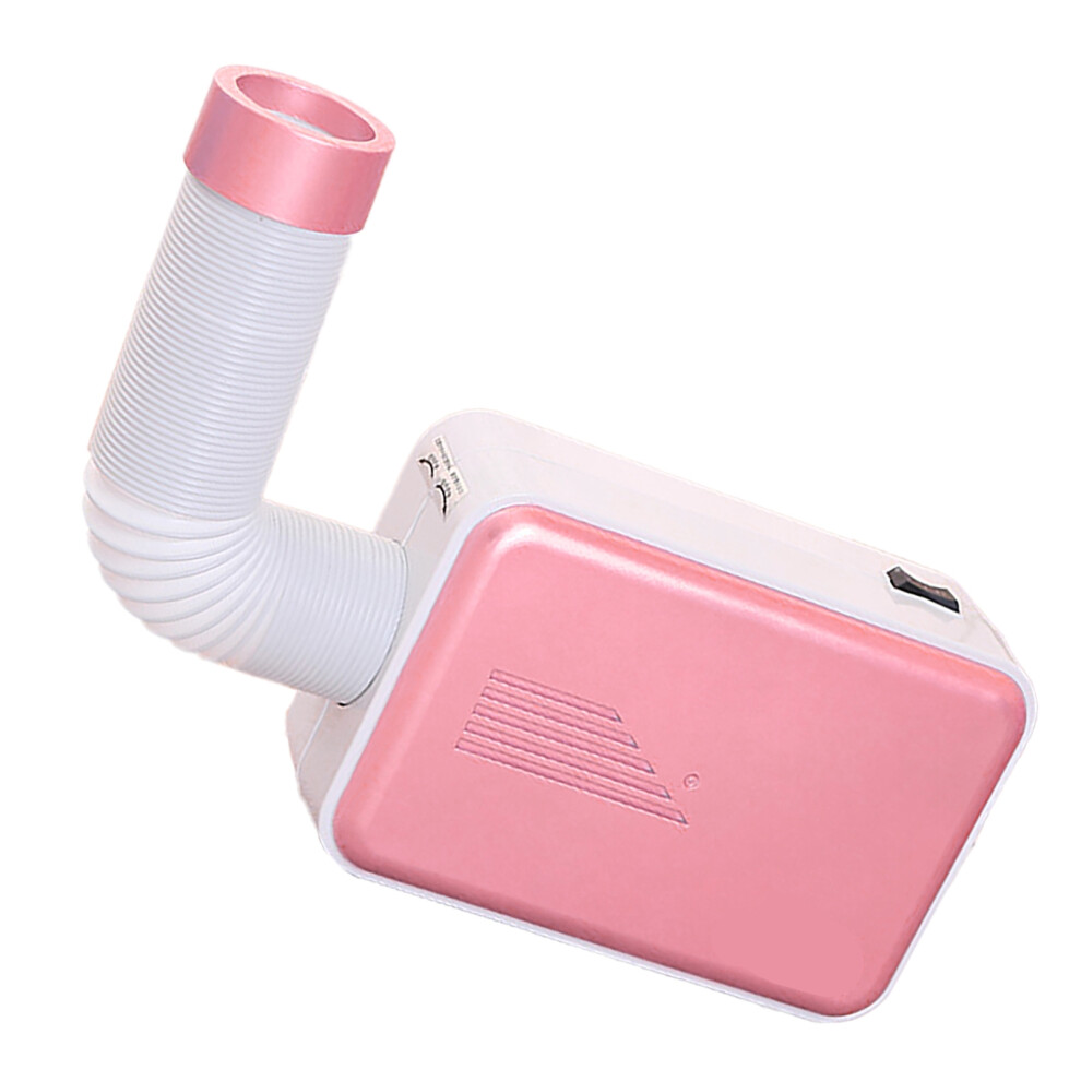 Multifunctional 600W Clothes Dryer Household Small Portable Electric Shoes Clothes Dryer Carmine EU Round Plug