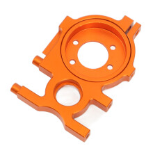 Aluminium RC-Motorhalter mit Schrauben für 1/8 Auto, Orange, 76,551,58 mm