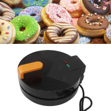 Mini Donut Maker Metal 8 Holes Electric Donut Press Machine with Non Stick Coating for Breakfast Desserts 1400W US Plug 110V