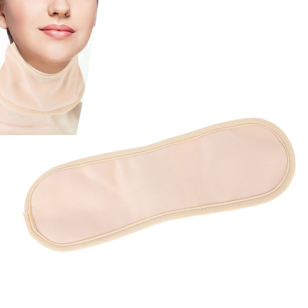 Soft Reusable Castor Oil Pack Sleep Neck Soreness Relief Compress Castor Oil Wrap for Thyroid Nodules Khaki