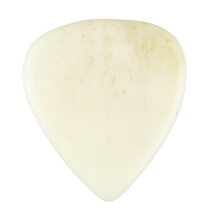Ox-Knochen-Gitarrenpick, rutschfest, einfach zu spielen, 3,3 x 3,5 cm