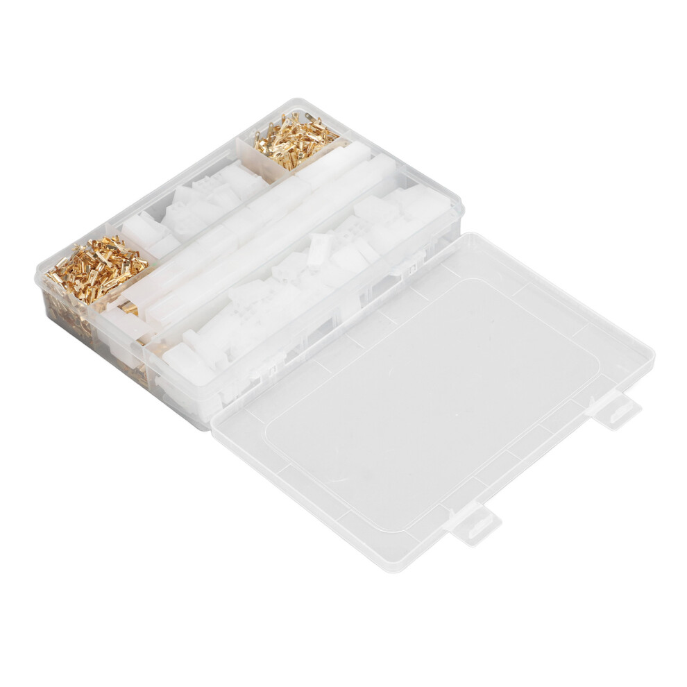 580Pcs Set Terminal Connector Copper Male Female Crimp Connector Plastic Block For Wiring 5011317673035