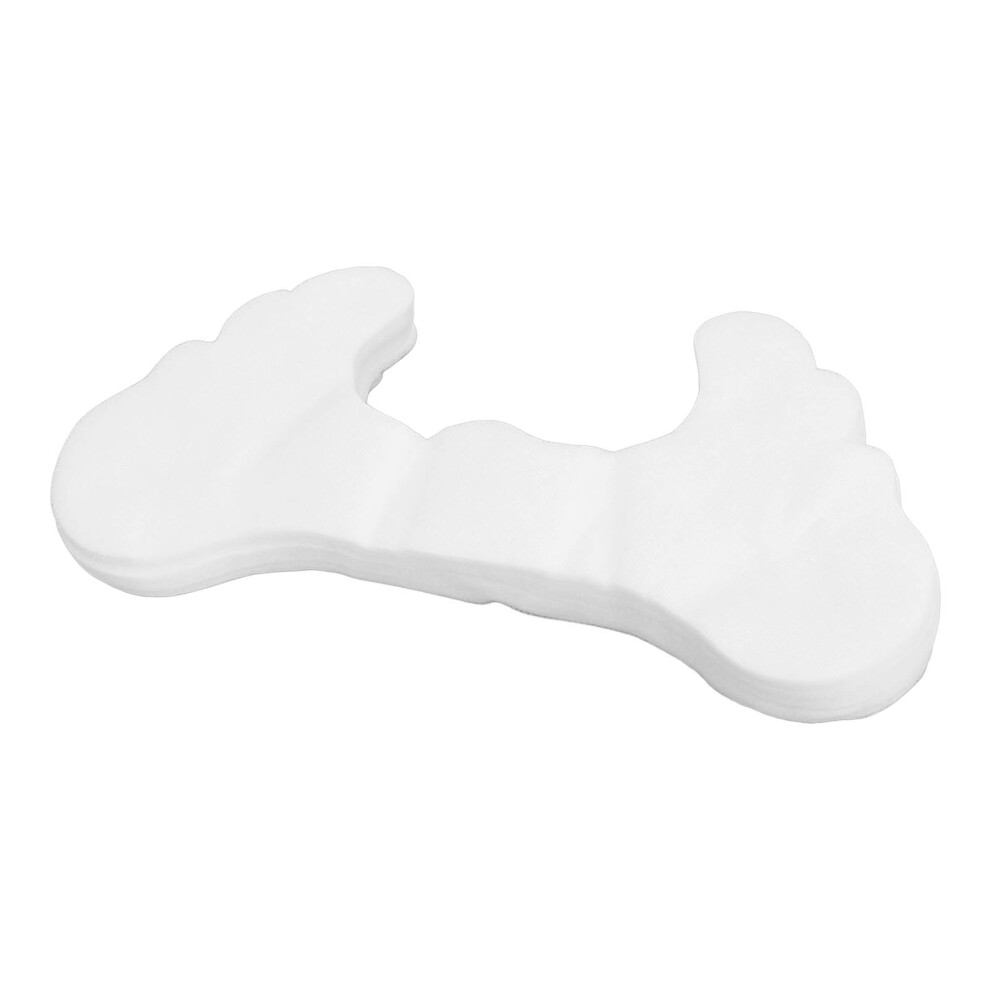 100pcs DIY Thin Silk Cheek Mask Paper Beauty Salon Disposable Butterfly Shaped Cheek Mask Paper Sheets