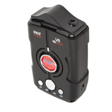 Erweiterter Bereich Auto-Radarwarner 2,4 GHz 410 MHz Sprachalarme
