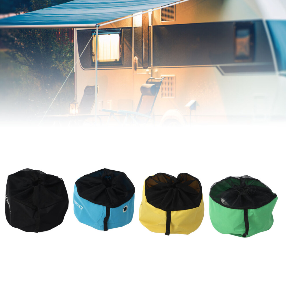 Rv Hose Storage Bags Multifunctional Rv Accessories Bag For Sewer Hoses Fresh Water Hoses Electrical Cords 4 Layer Black 4951317676104