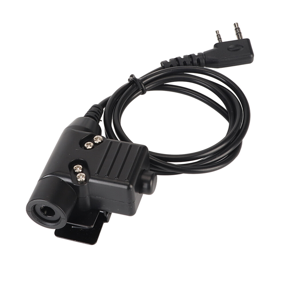Radio Walkie Talkie Adapter Cable 90Cm U94 Ptt Push To Talk Headset Cable Plug Connector Cable For Kenwood Kpg Th Tk 7901317682480