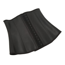 Damen Unterbrust-Latex-Taillen-Trainingsgurt, Bauchkontrolle, Größe L, 30cm