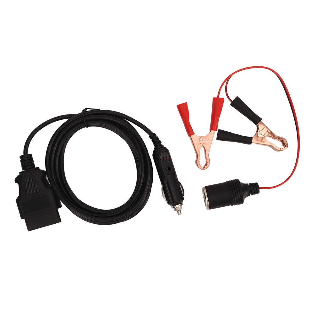 Obd2 Memory Saver With Clip Universal Plug And Play 12V Cigarette Lighter Socket Ecu Emergency Power Supply Cable 4291317684229