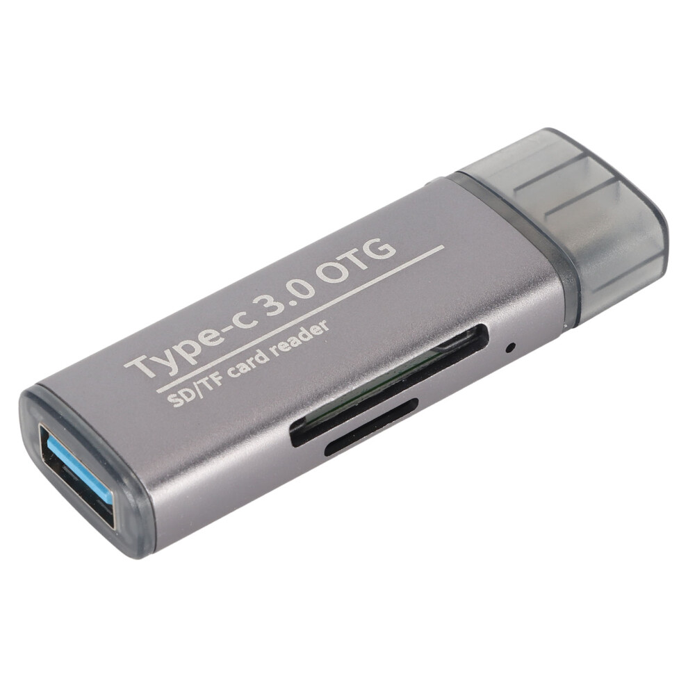 3 In 1 Usb Storage Card Reader 5Gbps Plug And Play Portable Otg Card Reader With Lanyard For Phone Pc 7901317684880