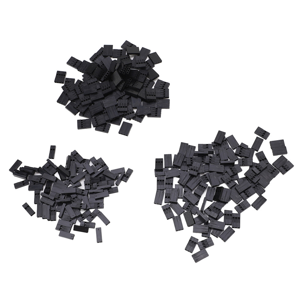 300Pcs Jumper Wire Connector Terminal 2.54Mm 18Â26 Awg 2 3 4 Pin Connector Header 7901317685863