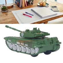 Military Truck Toy Pull Back Lifelike Cool Alloy Battle Vehicle Model for Children Boys Girls Military Tank Vehicle