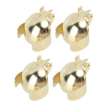 4-teiliges Edelstahl-Teelichtlöscher-Set, Gold-Extinguischer-Zubehör