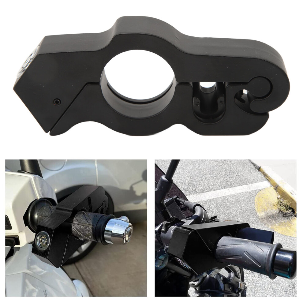 Motorcycle Throttle Lock Heavy Duty Anti Theft Bike Handlebar Grip Security Lock For Sports Bikes Scooters Mopeds Atv 8491317688296