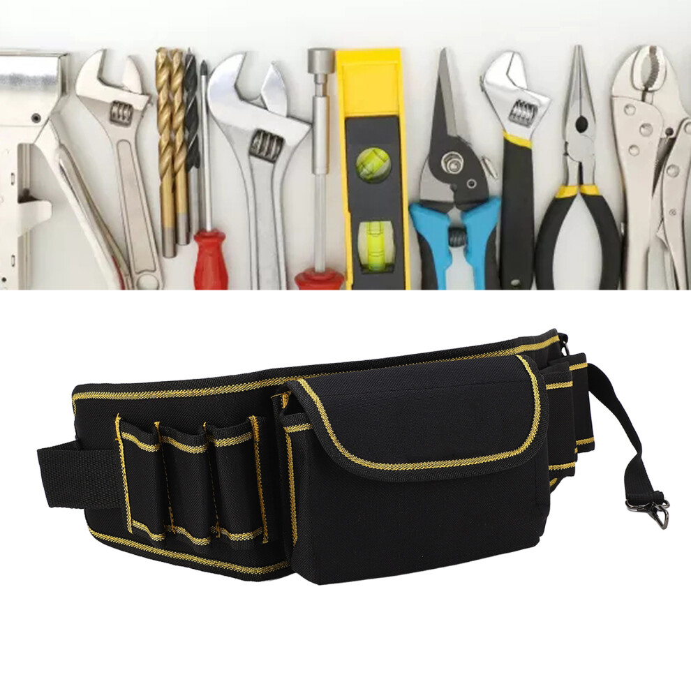 Professional Tool Bag Oxford Cloth Tool Waist Pack Bag For Electricians Mechanics Carpenters Craftsmen 6901317694835