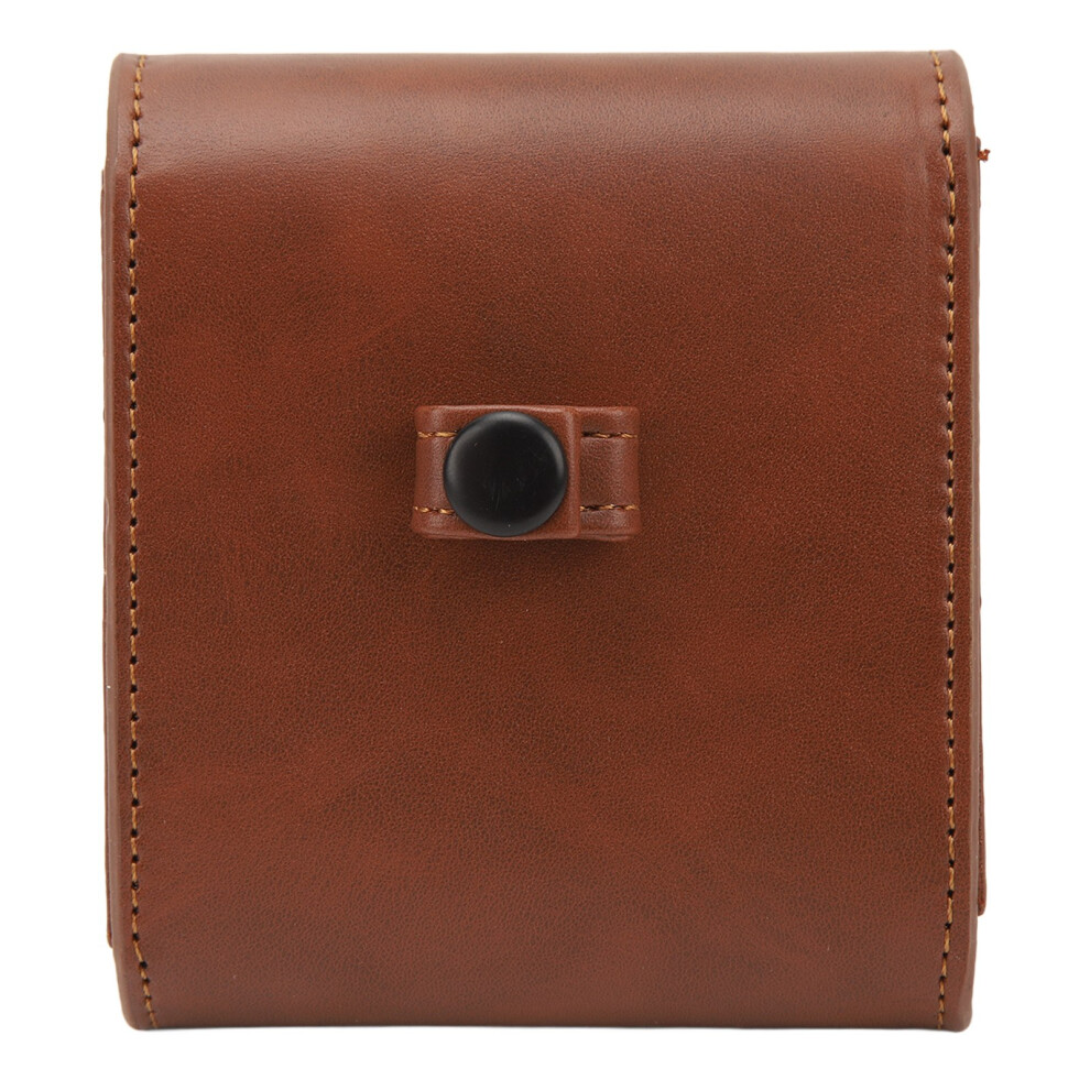 Mini Camera Photo Pouch Portable Pu Leather Picture Storage Holder Case Camera Films Accessory For Sq10 Brown 4671317696307