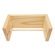 Horizontaler Holz- Wollspannhalter 24 cm Spindel für Nähen & Sticken, Verhinderung von Knotenbildung