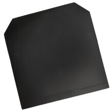 Ping-Pong-Schlägergummi mit Schwamm 2,1 mm, Schwarz, Ersatz-Tischtennisschläger