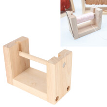 Holz-Garnhalter 13 cm Robuster rotierbarer Spender für Häkeln & Stricken